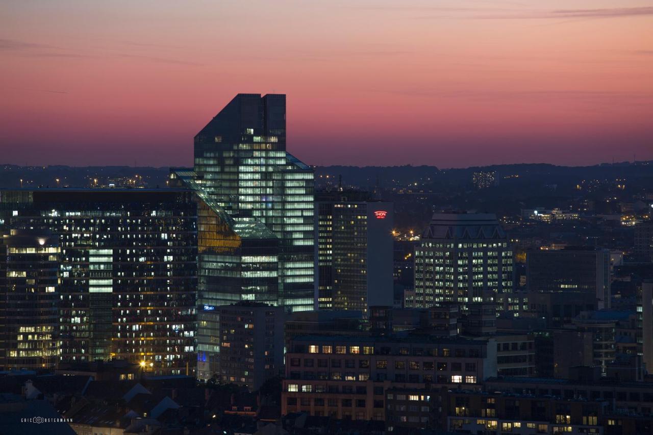 Romantic Room In Brussels Sky Exteriér fotografie