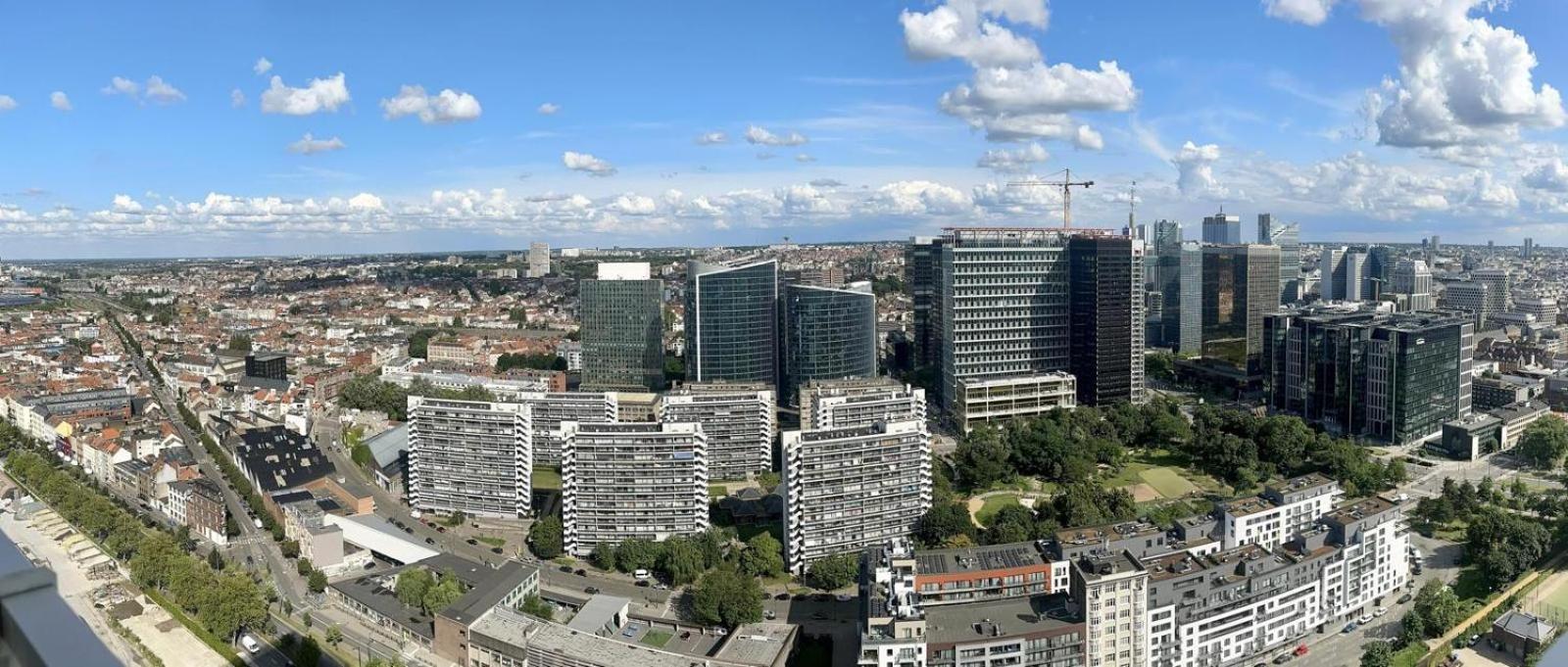 Romantic Room In Brussels Sky Exteriér fotografie